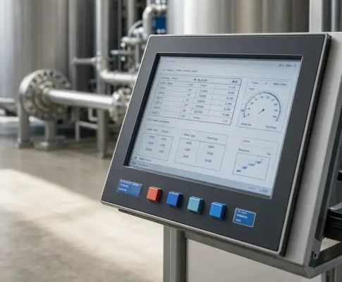 Sistema de control HMI